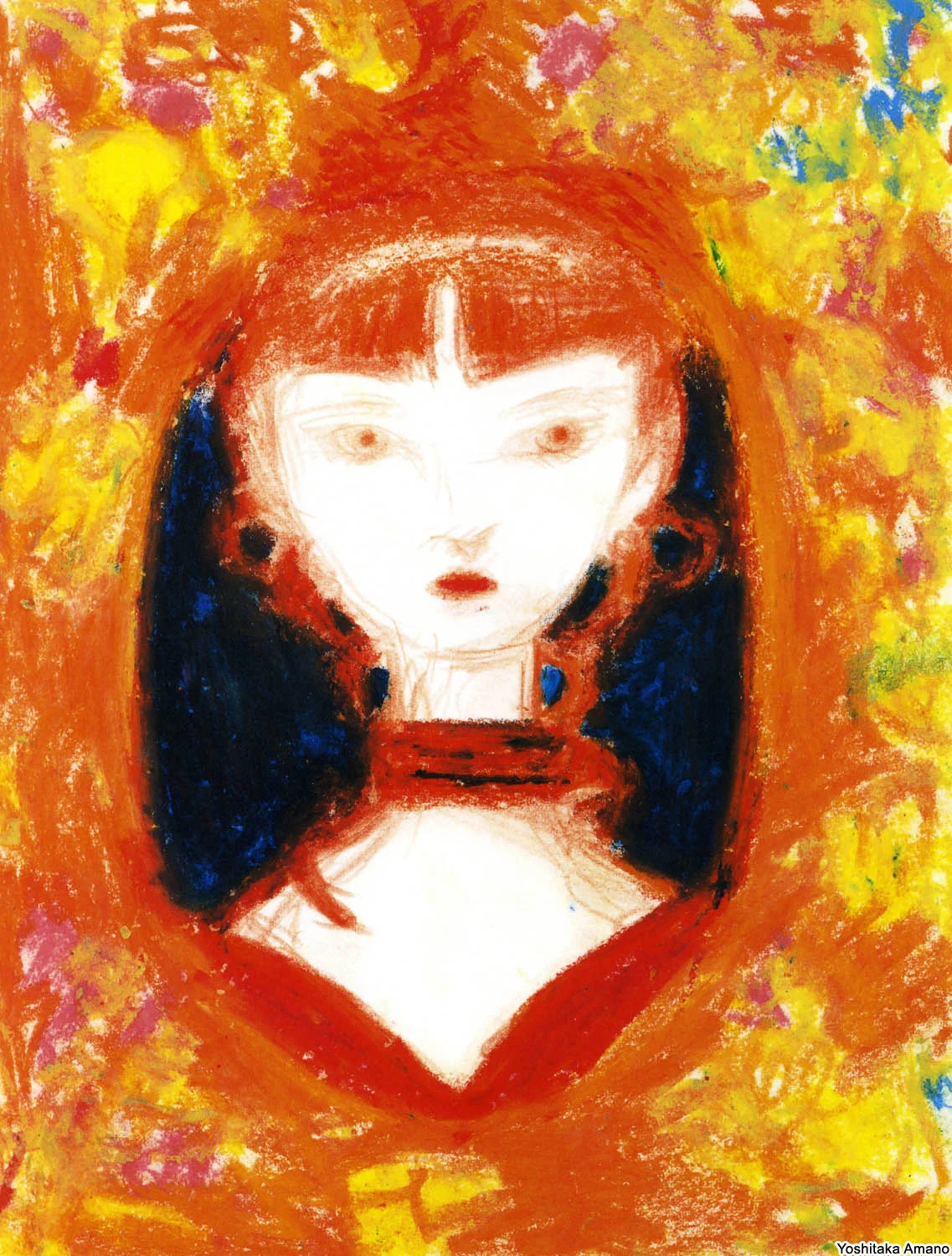 Yoshitaka Amano — The Scarlet Virgin — The Virgin