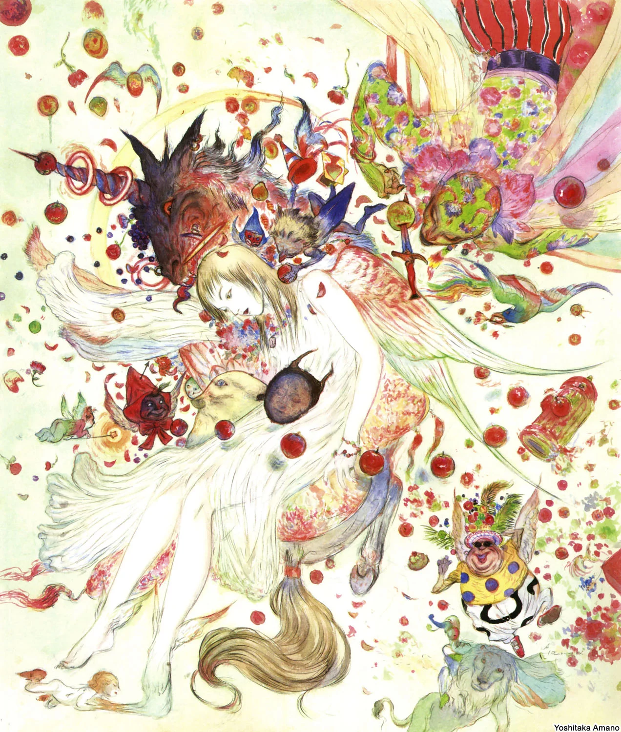 Yoshitaka Amano — Eternal Virgin — The Virgin