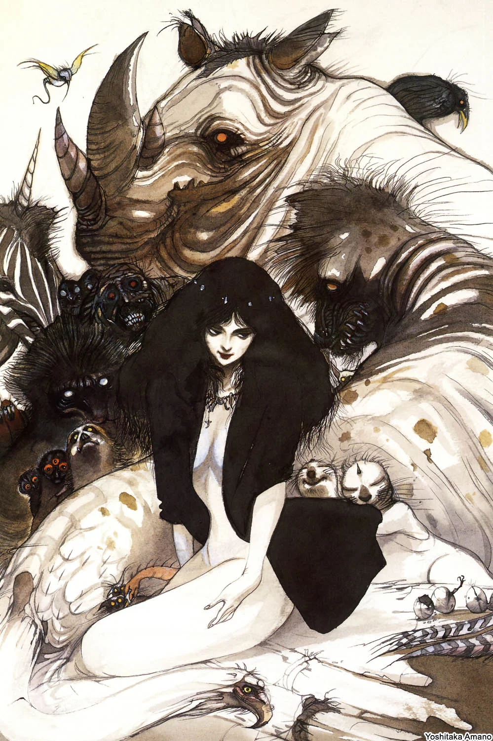Yoshitaka Amano — The Virgin 33 — The Virgin