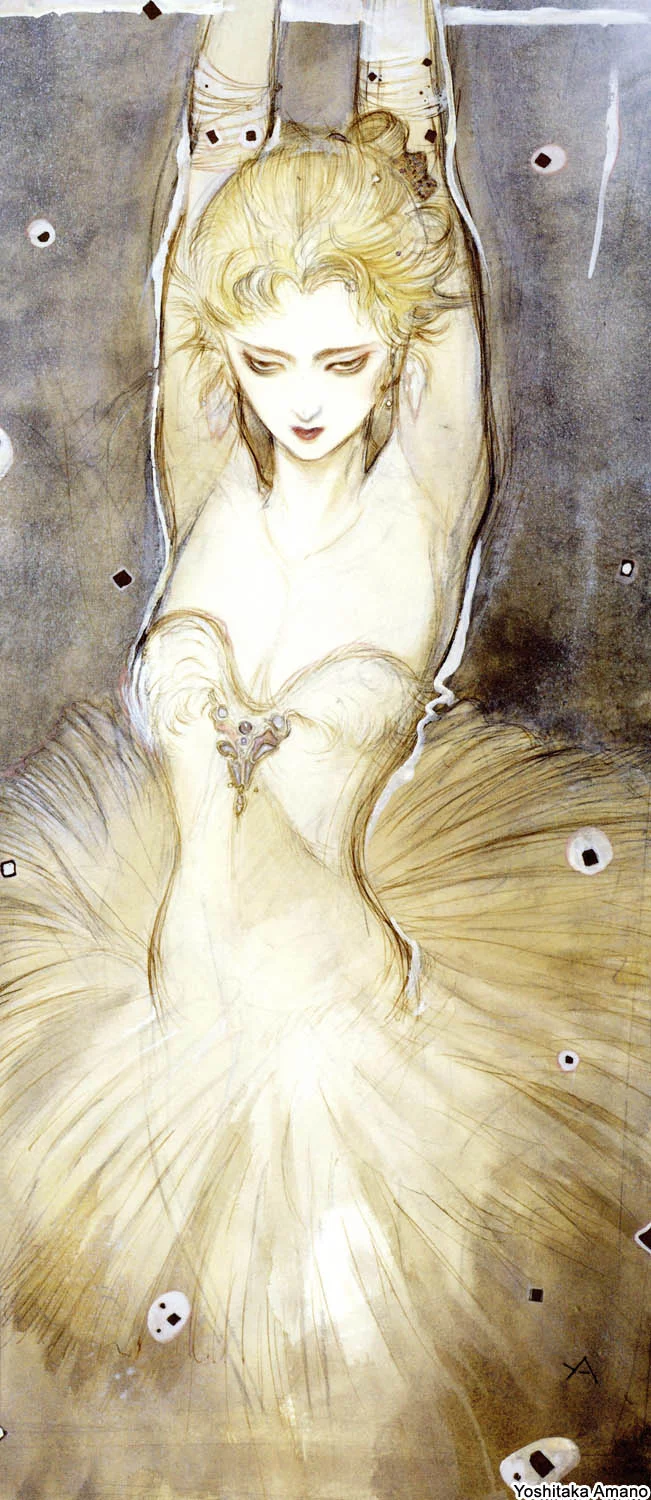 Yoshitaka Amano — Danseuse céleste — The Virgin
