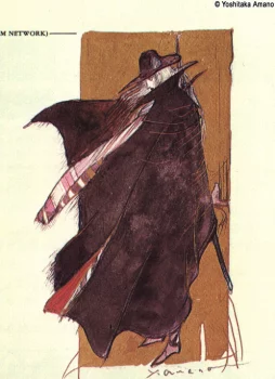 Yoshitaka Amano — The veiled silhouette