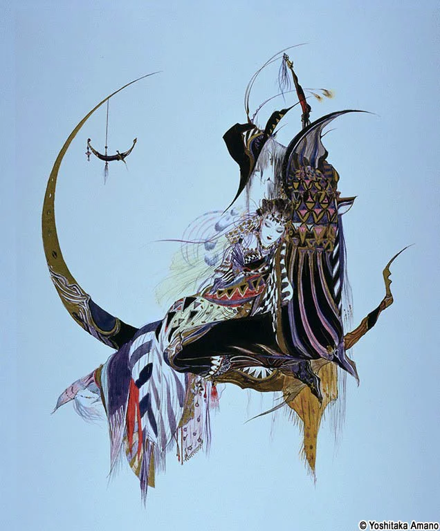Yoshitaka Amano — Rêverie Lunaire — Vampire Hunter D