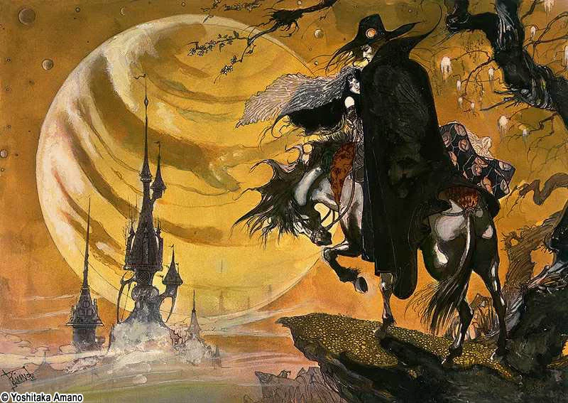 Yoshitaka Amano — Vampire Hunter D 17 — Vampire Hunter D
