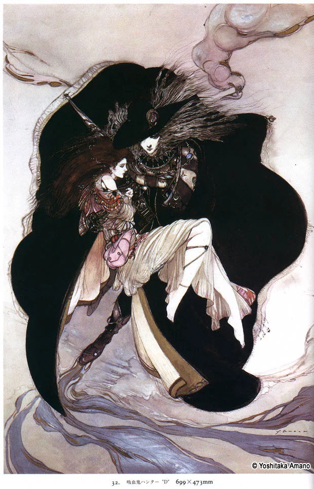 Yoshitaka Amano — Vampire Hunter D 37 — Vampire Hunter D