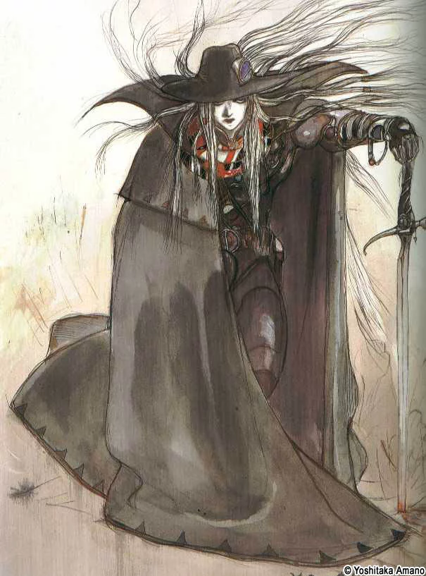 Yoshitaka Amano — Vampire Hunter D 40 — Vampire Hunter D