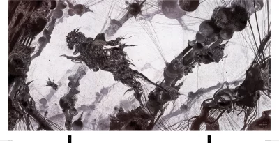 Yoshitaka Amano — Celestial Mechanical Knight