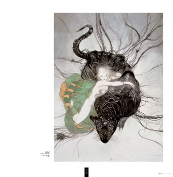 Yoshitaka Amano — La Danseuse et la Bête Noire