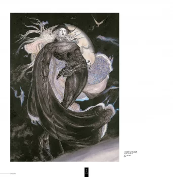 Yoshitaka Amano — A Knight by Moonlight