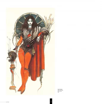 Yoshitaka Amano — Lady Warrior