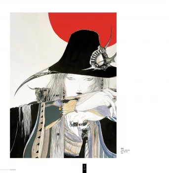 Yoshitaka Amano — The Black Hat Warrior