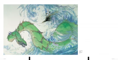 Yoshitaka Amano — The Sea Dragon