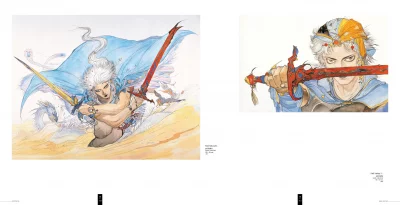 Yoshitaka Amano — Legendary Heroes of Final Fantasy