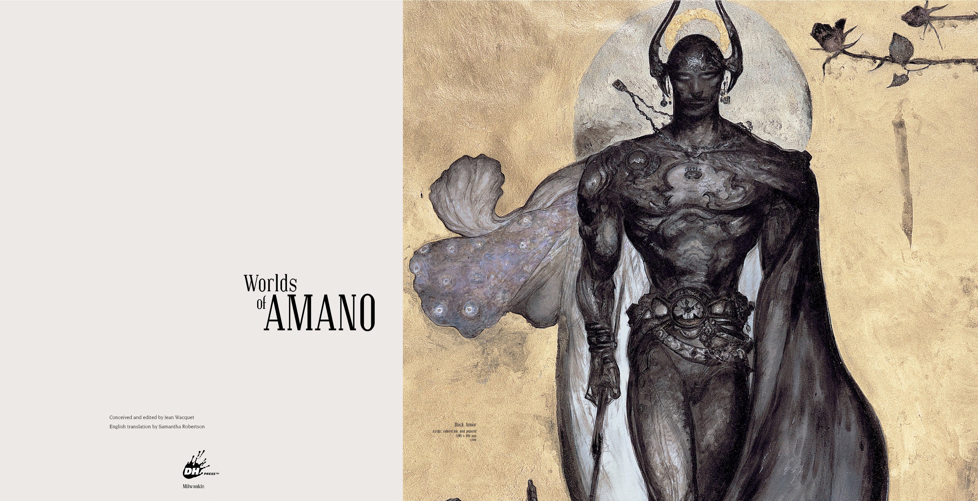 Yoshitaka Amano — Heavenly Warrior — Worlds of Amano