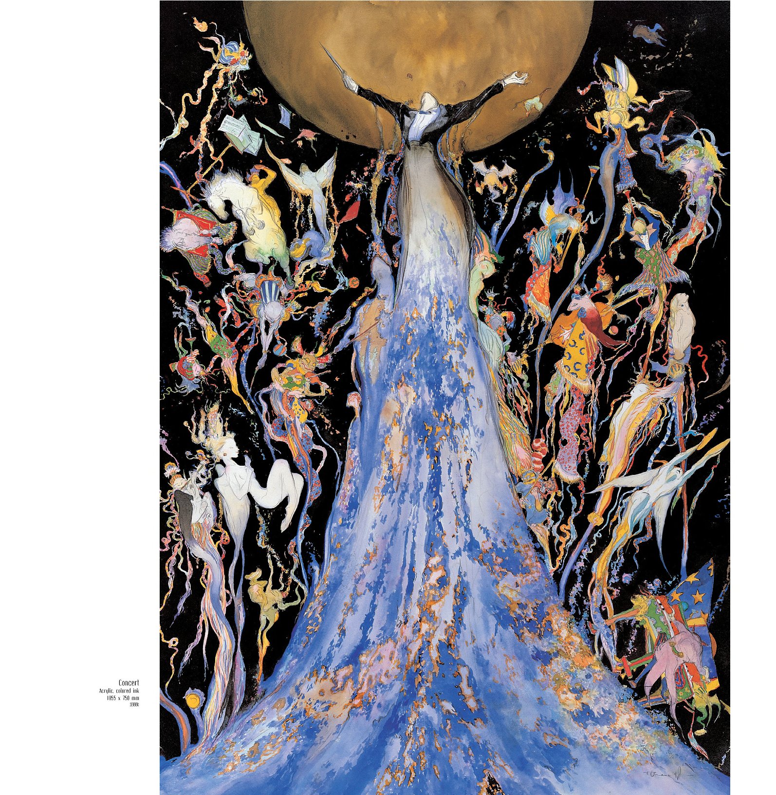Yoshitaka Amano — Cosmic Concert — Worlds of Amano