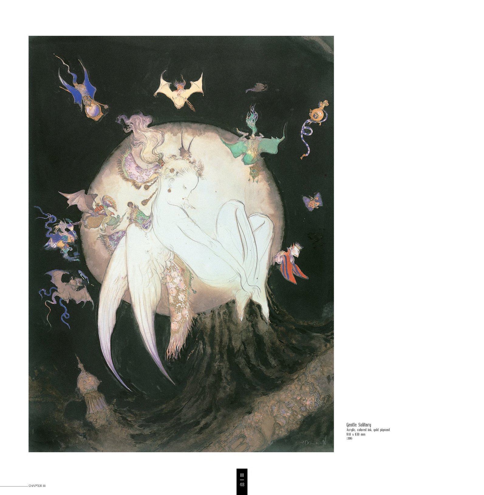 Yoshitaka Amano — Gentle Solitary — Worlds of Amano