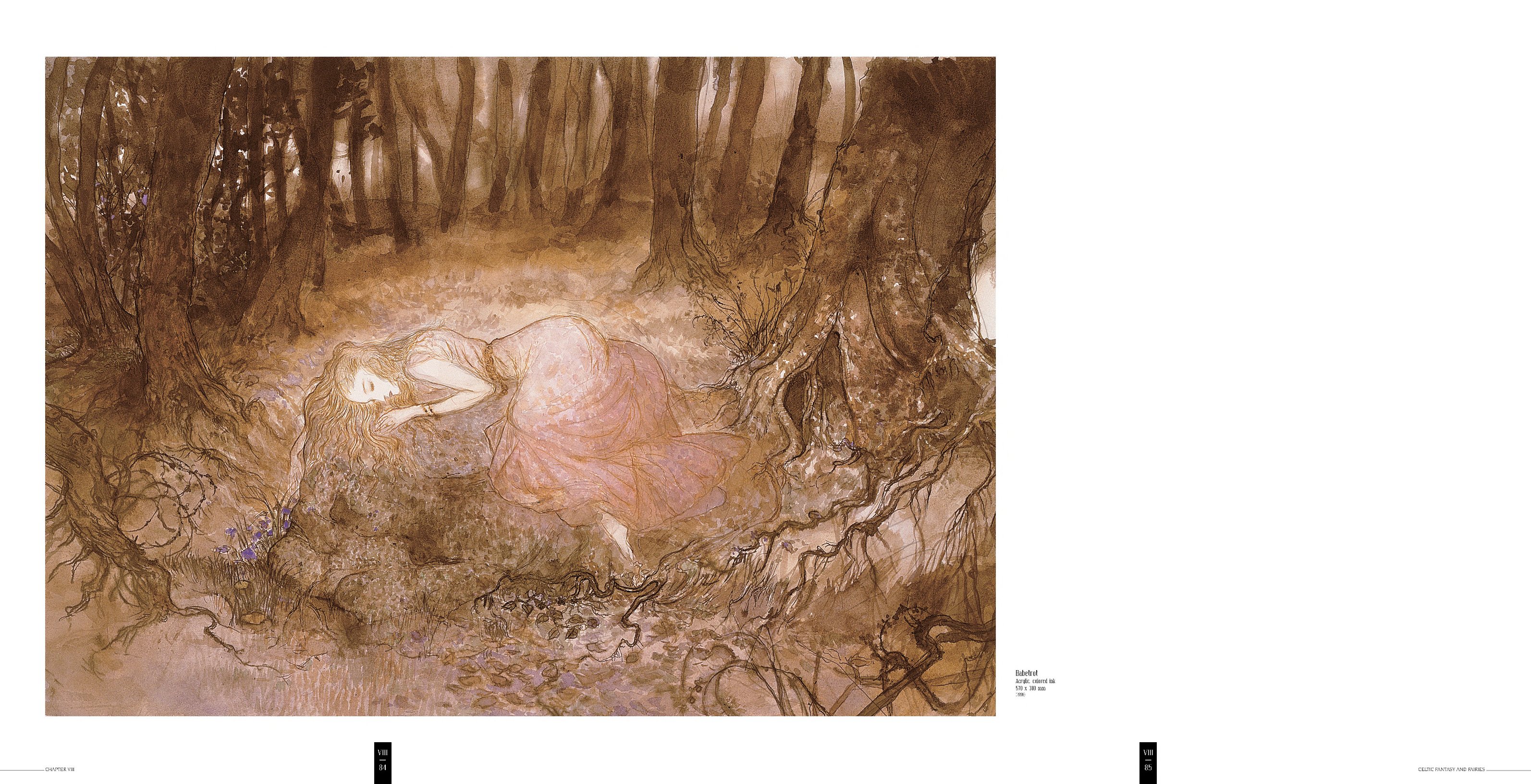 Yoshitaka Amano — The Sleeping Beauty — Worlds of Amano
