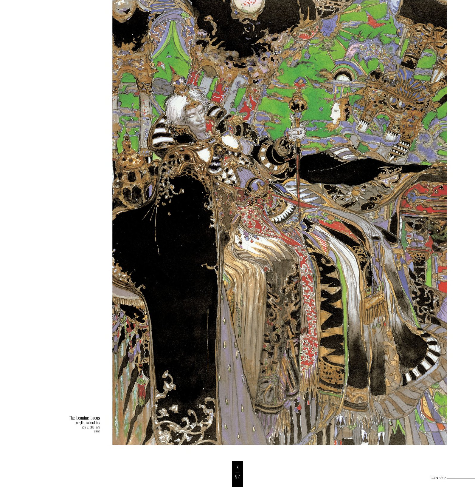 Yoshitaka Amano — Le Locus Léonien — Worlds of Amano