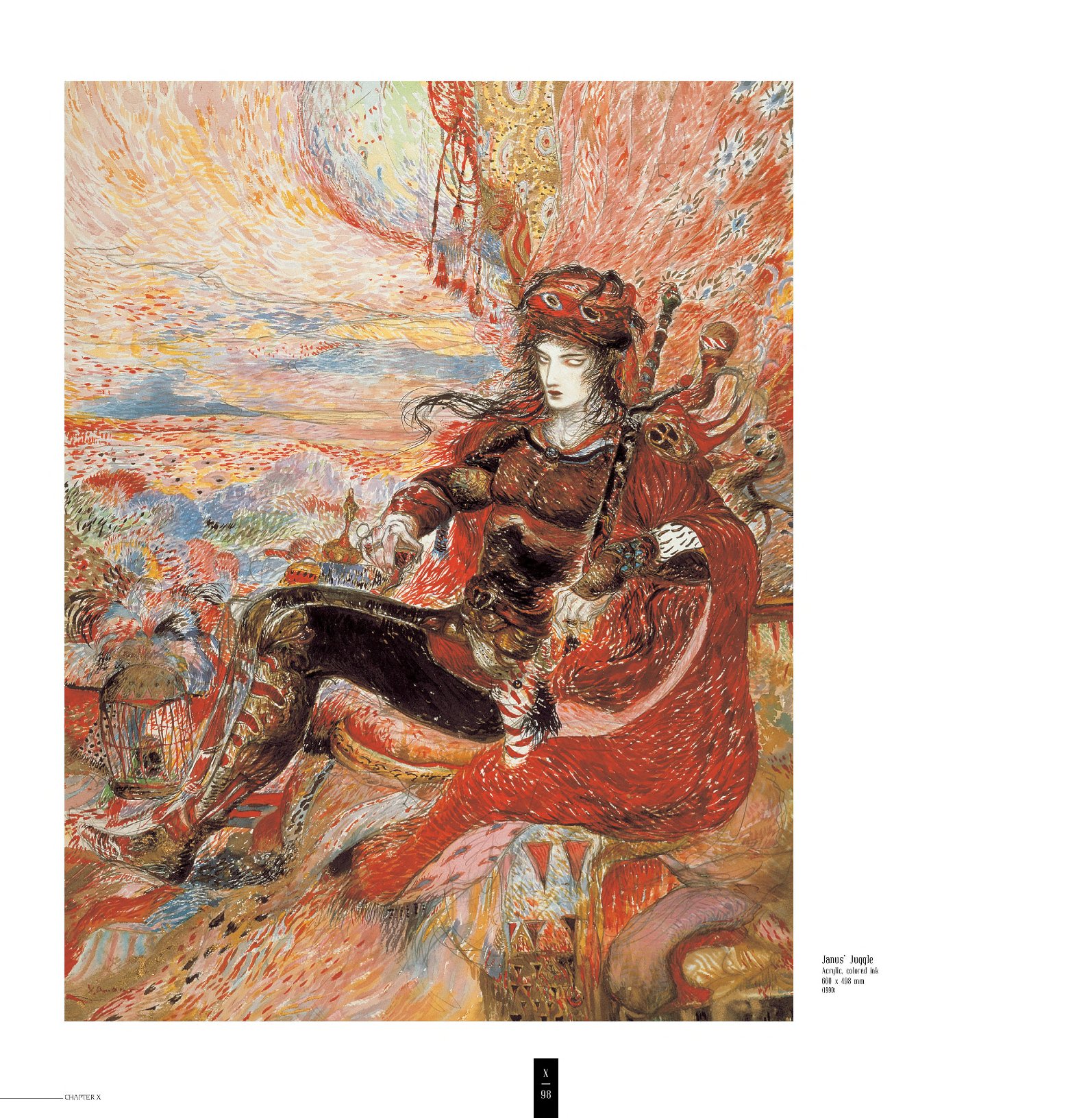 Yoshitaka Amano — Janus' Juggle — Worlds of Amano