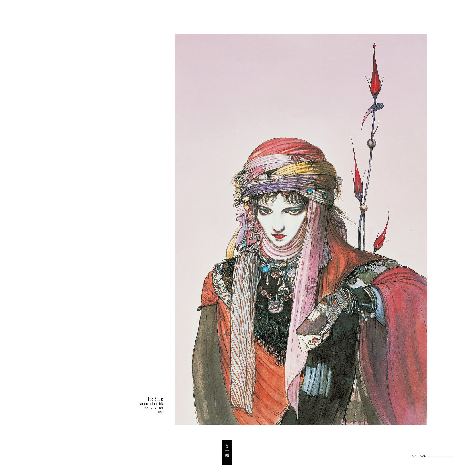Yoshitaka Amano — The Stare — Worlds of Amano