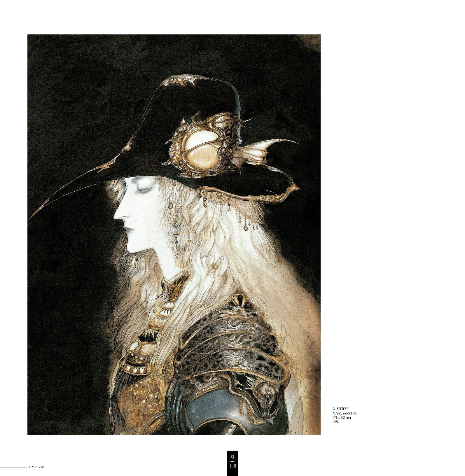 Yoshitaka Amano — Chasseur de vampires D — Worlds of Amano