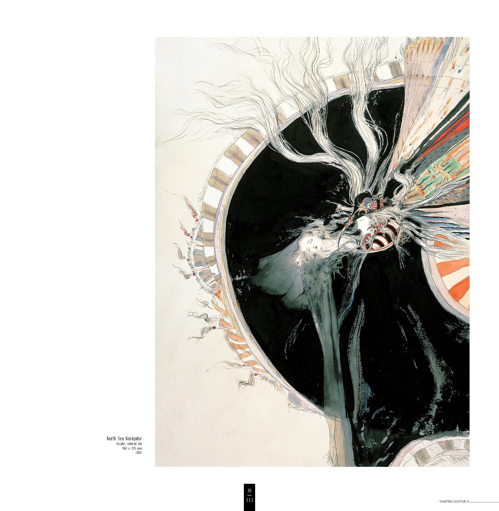 Yoshitaka Amano — North Sea Navigator — Worlds of Amano