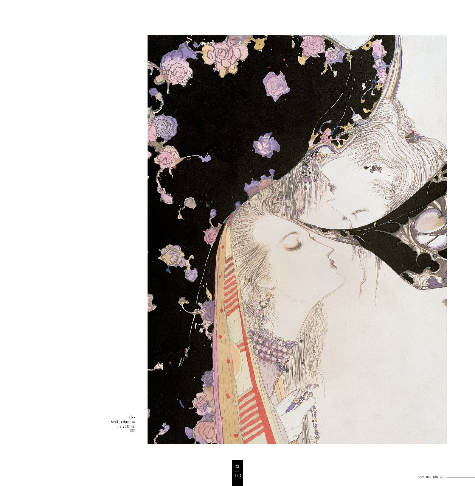 Yoshitaka Amano — Fatal Kiss — Worlds of Amano