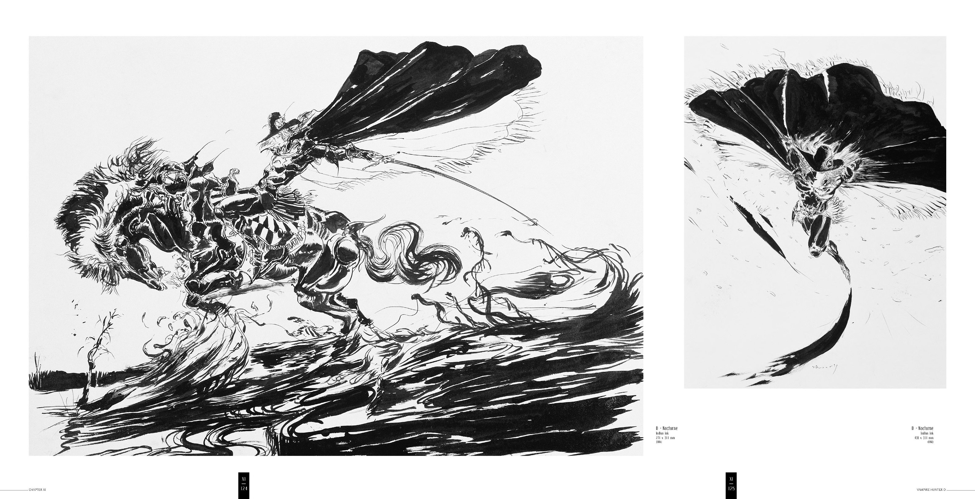 Yoshitaka Amano — Storm Knight — Worlds of Amano