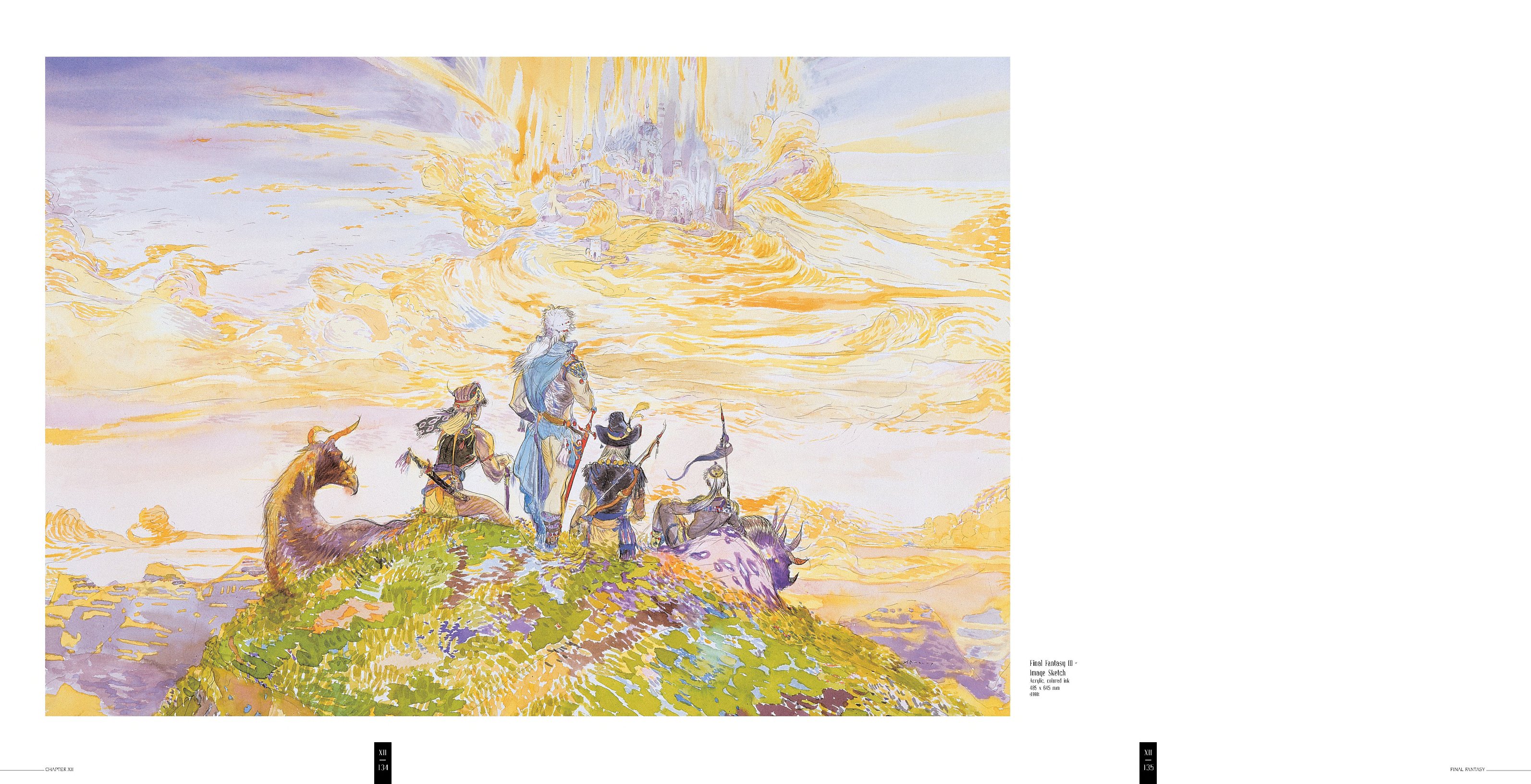 Yoshitaka Amano — The Heavenly Temple — Worlds of Amano